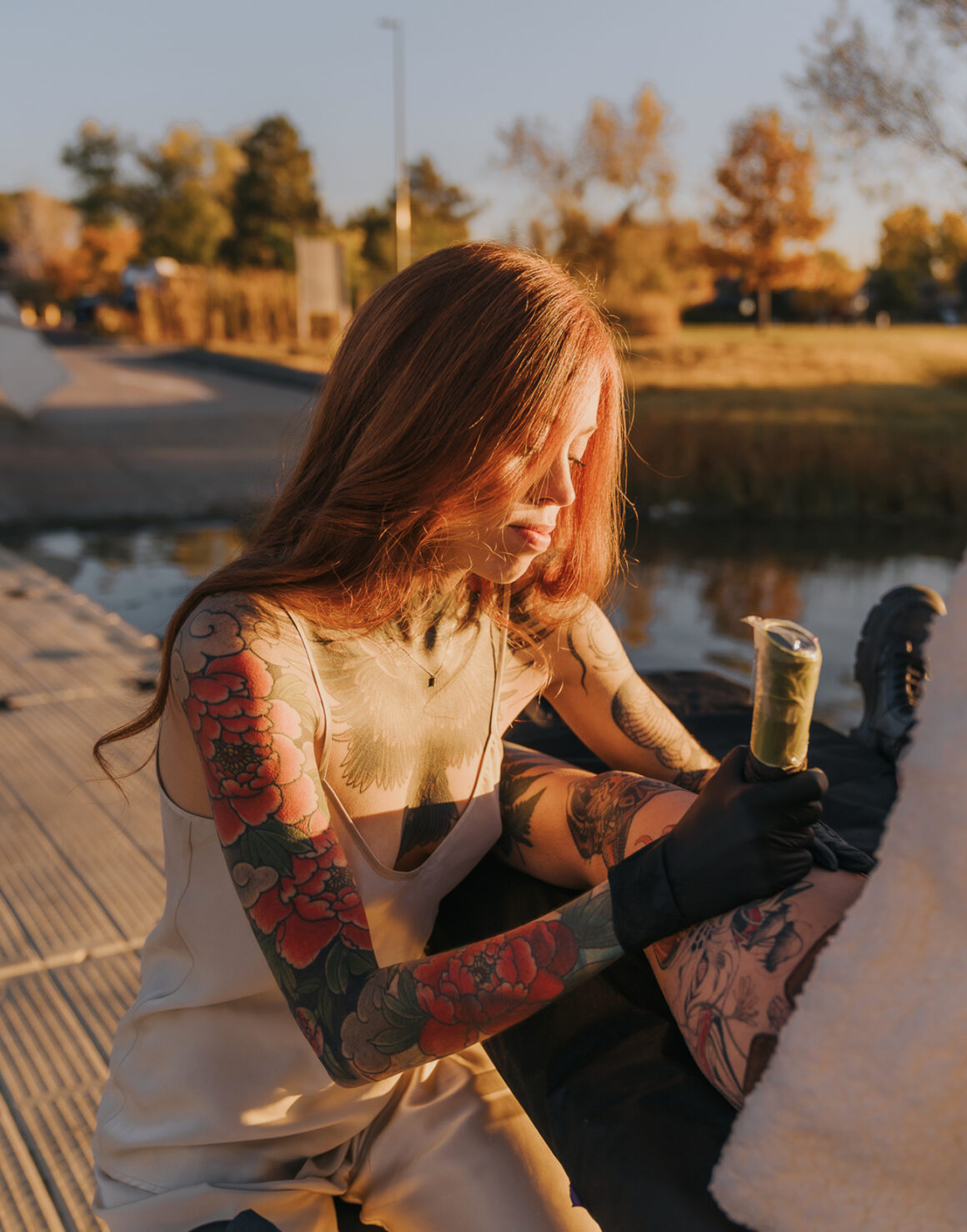 Maiza, tattoo model, @withmaiza