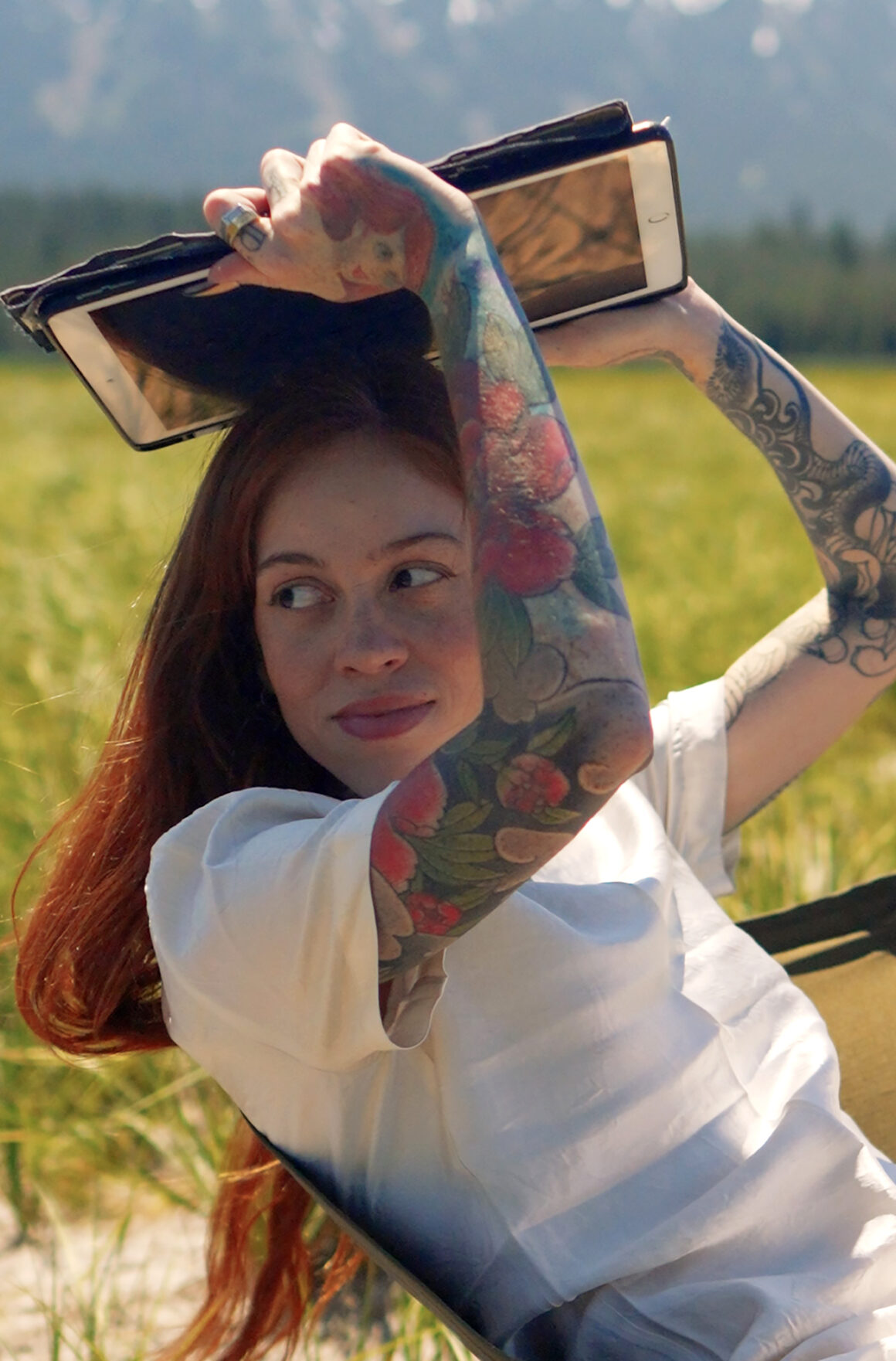 Maiza, tattoo model, @withmaiza