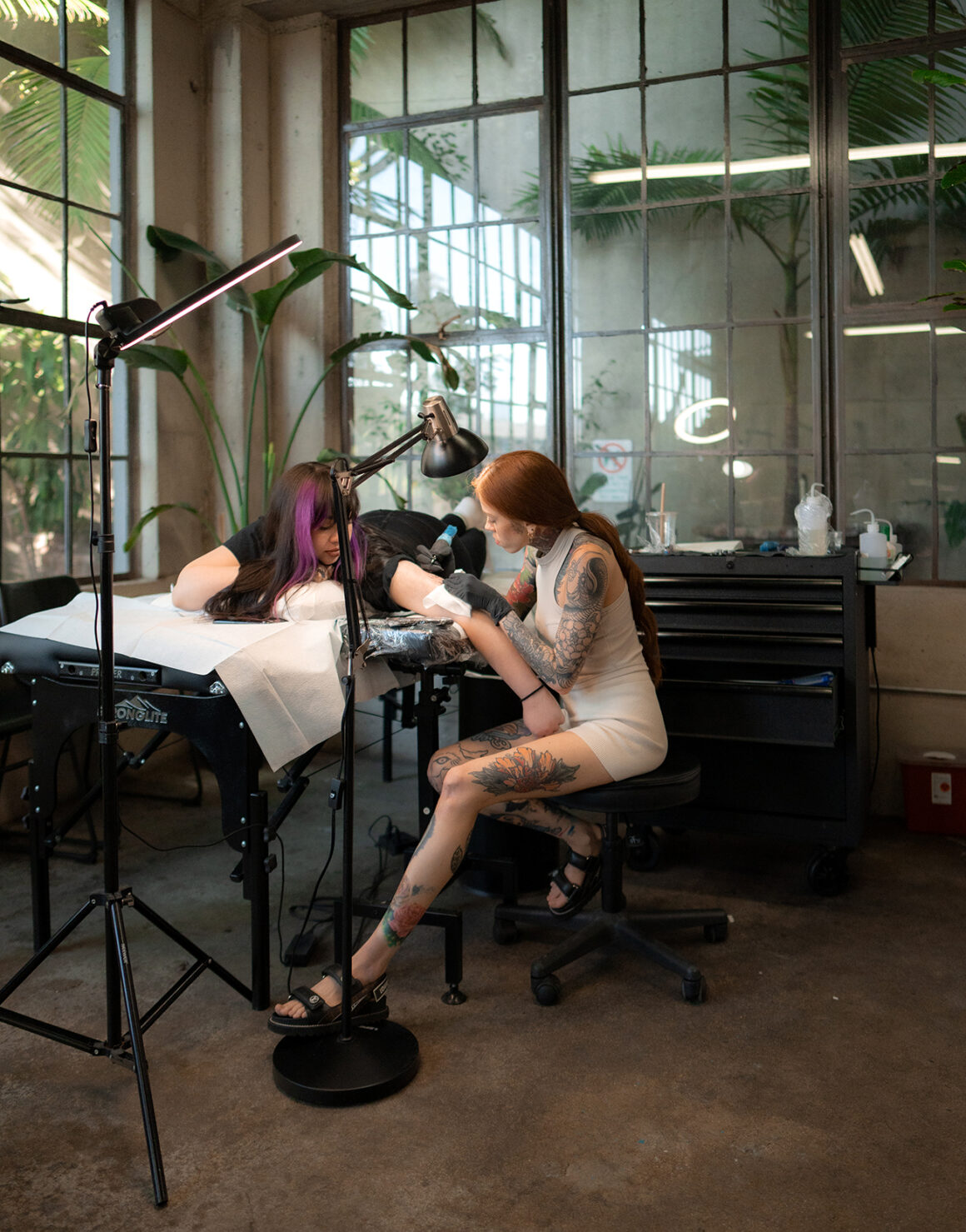 Maiza, tattoo model, @withmaiza