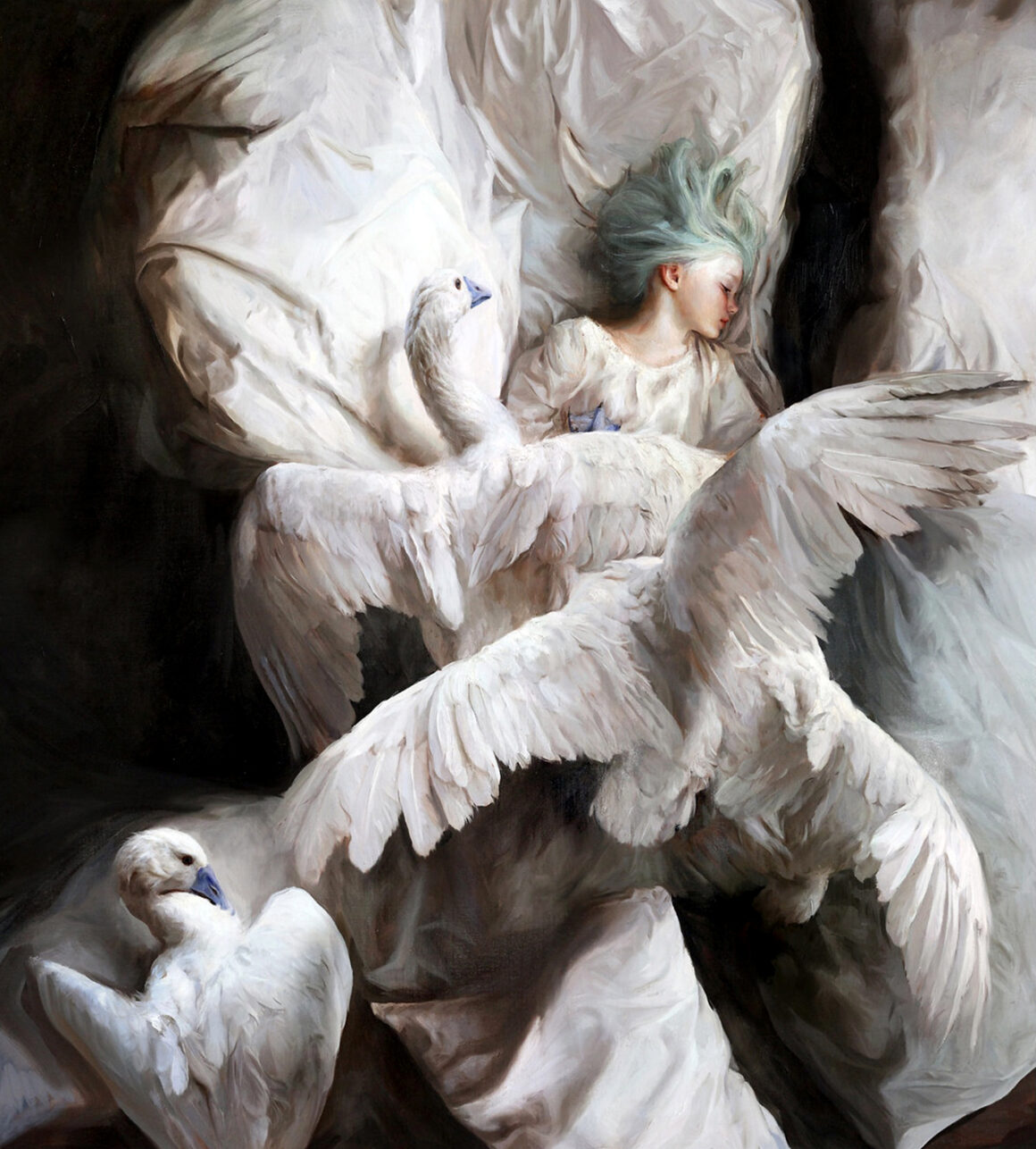 Painting by Guillermo Lorca García