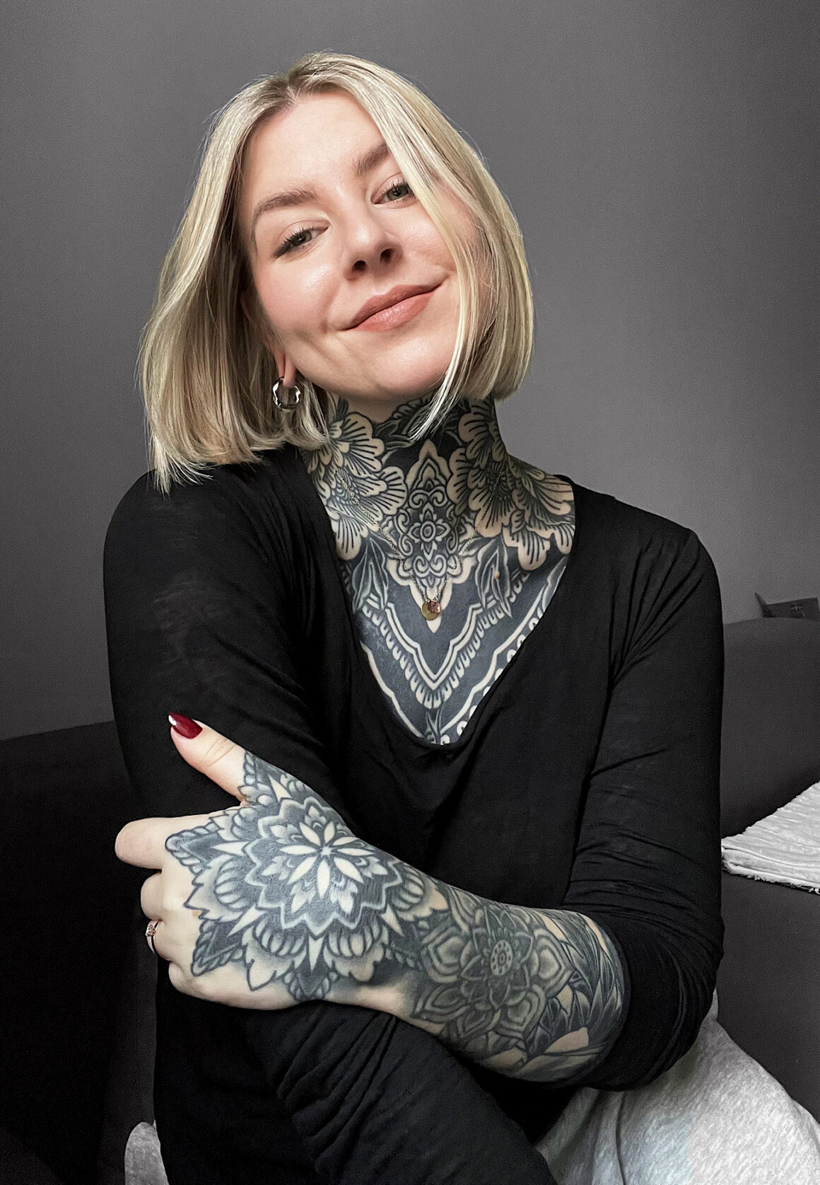 @barbaradzerve, tattoo model