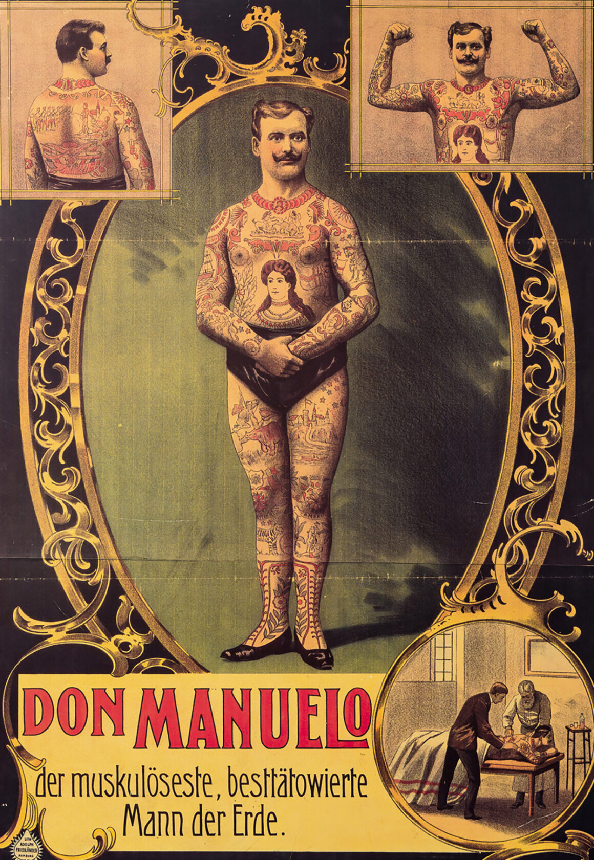 Don Manuelo, c.1908, manifesto anni ‘70
