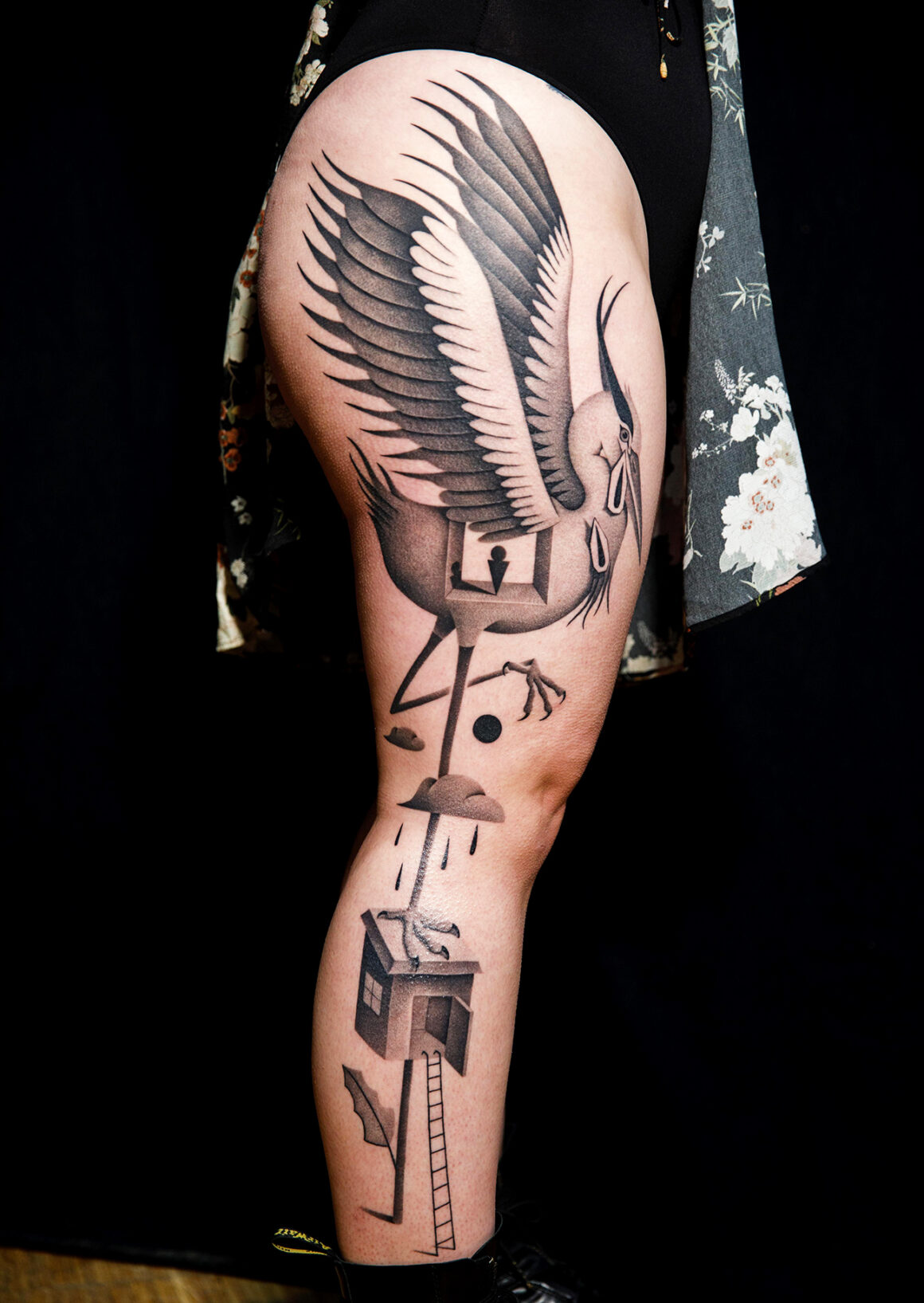 Best Medium Tattoo, Mondial Du Tatouage, 2nd Prize, Ahrip, ph. by @douce_leel