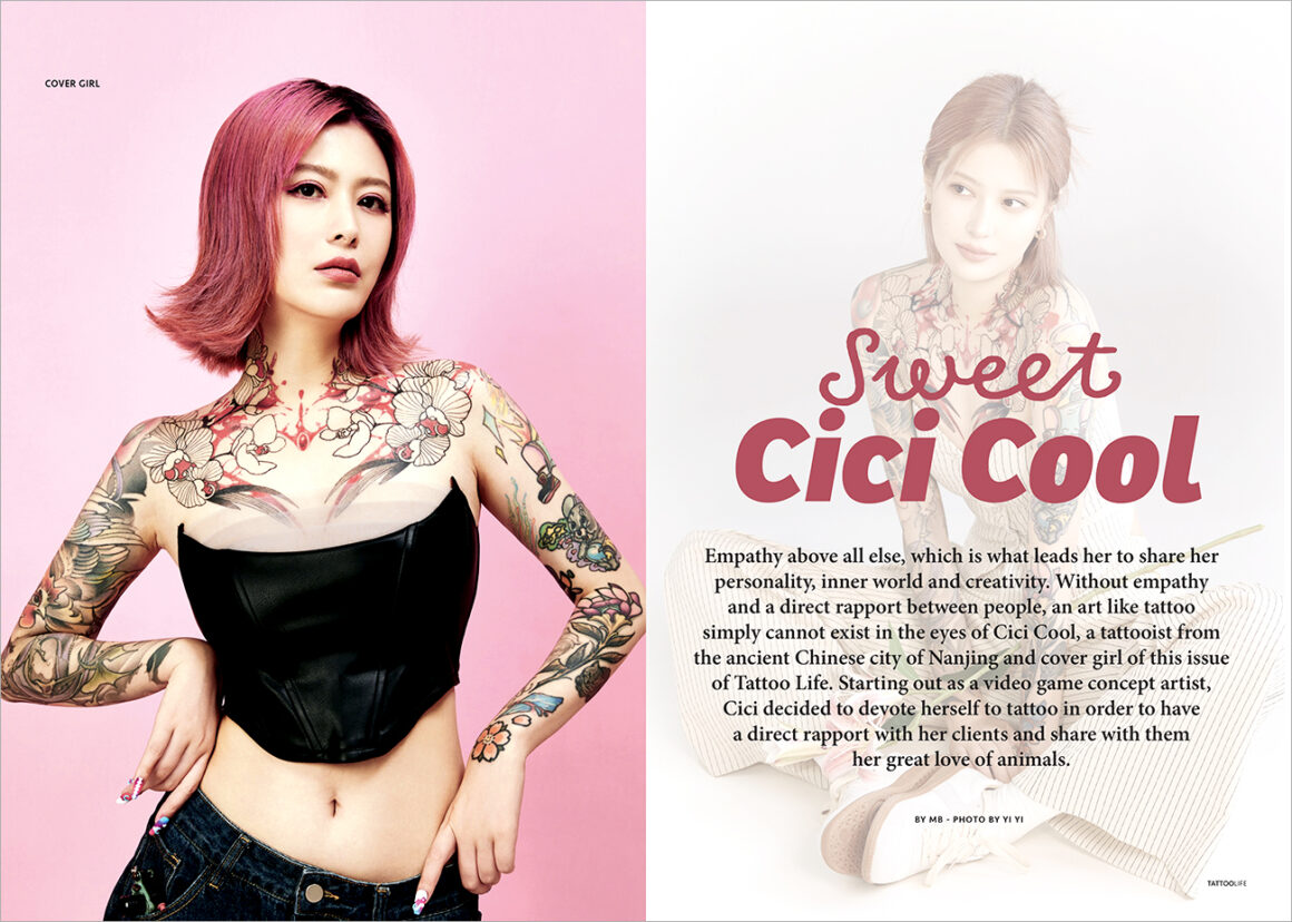 Cover girl Cici Cool