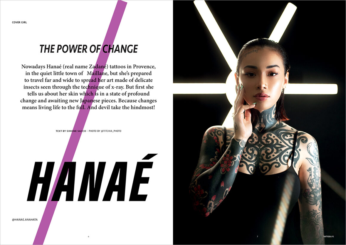 Cover girl: Hanaé