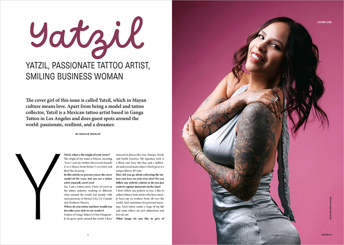 Cover girl Yatzil