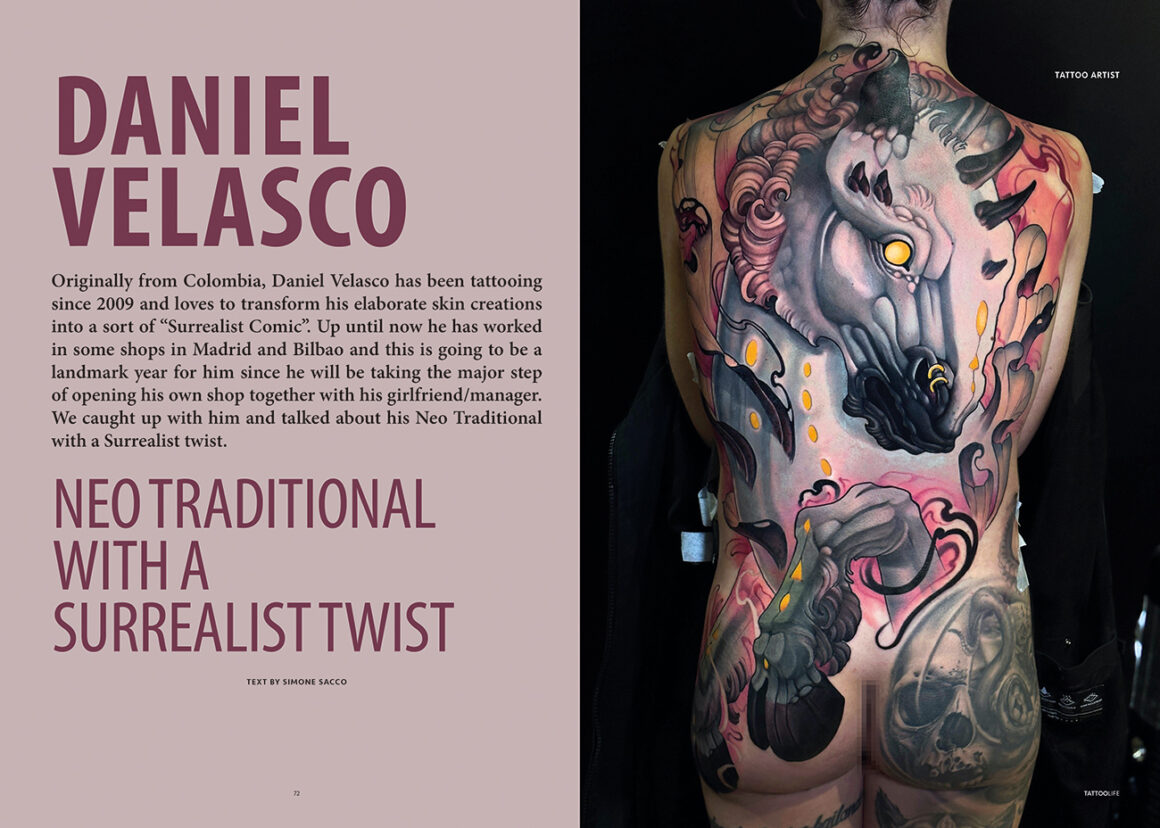 Daniel Velasco: Neo Traditional with a Surrealistic twist