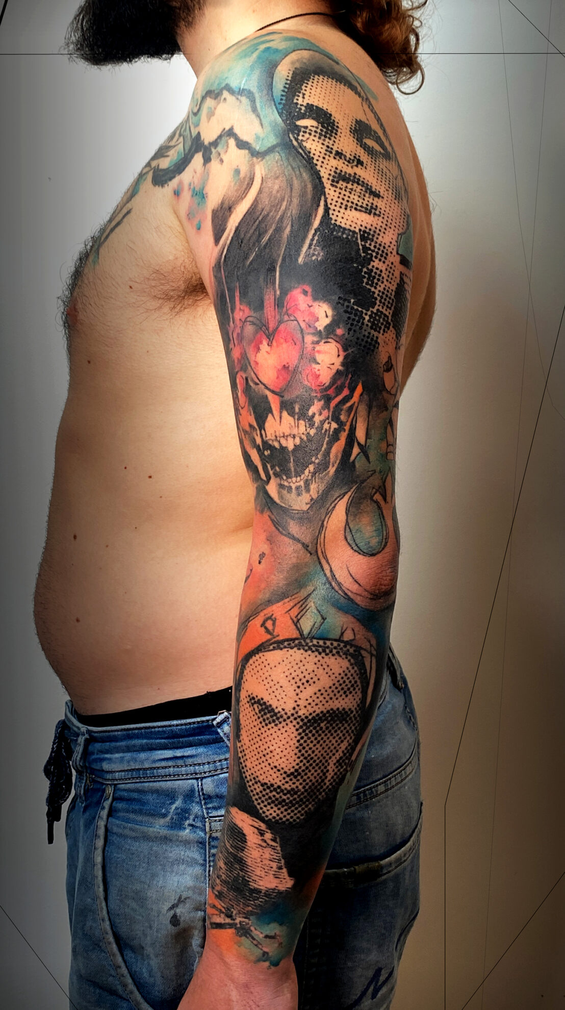 Tattoo by Guillaume Smash, @guillaume_smashtattoo