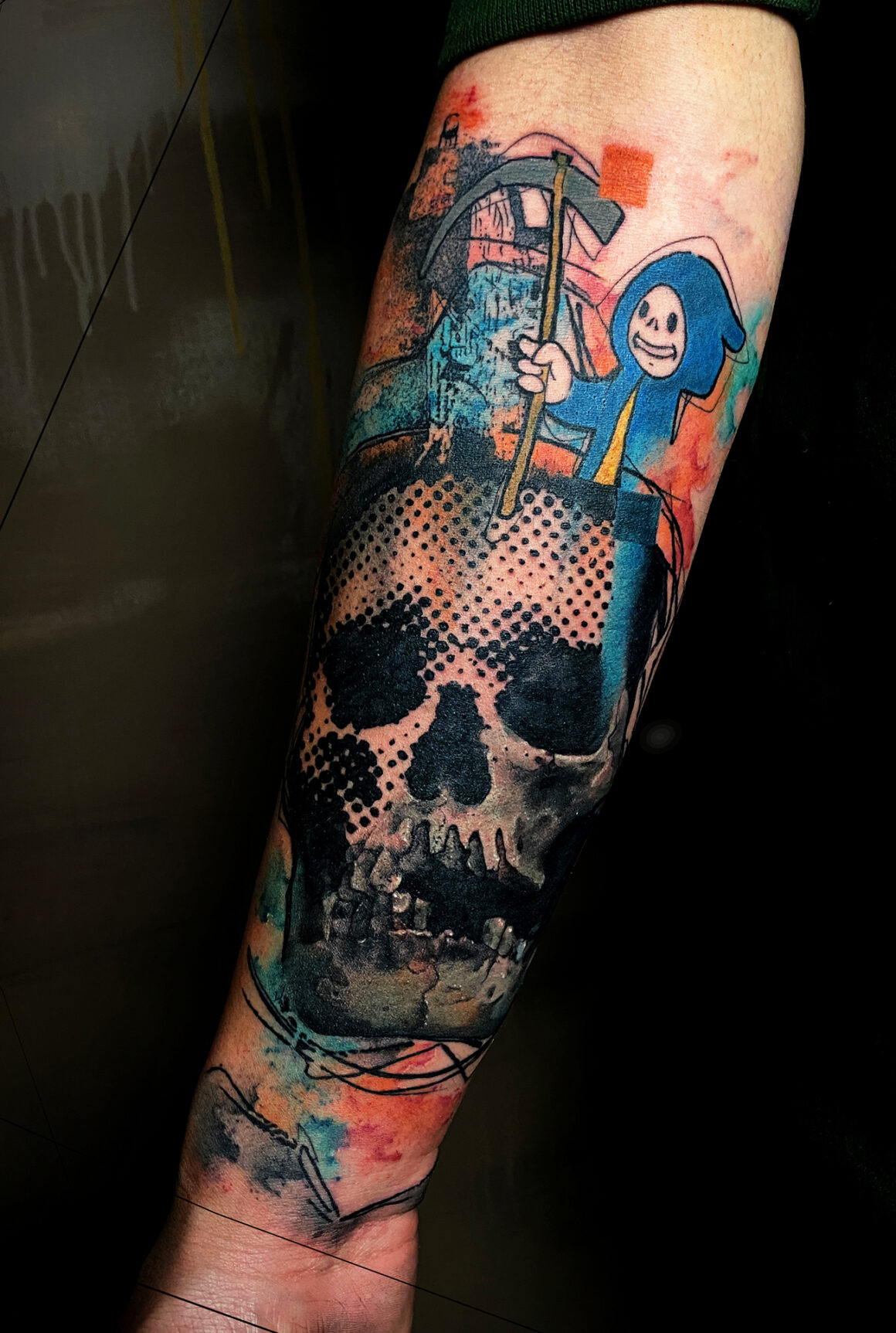 Tattoo by Guillaume Smash, @guillaume_smashtattoo