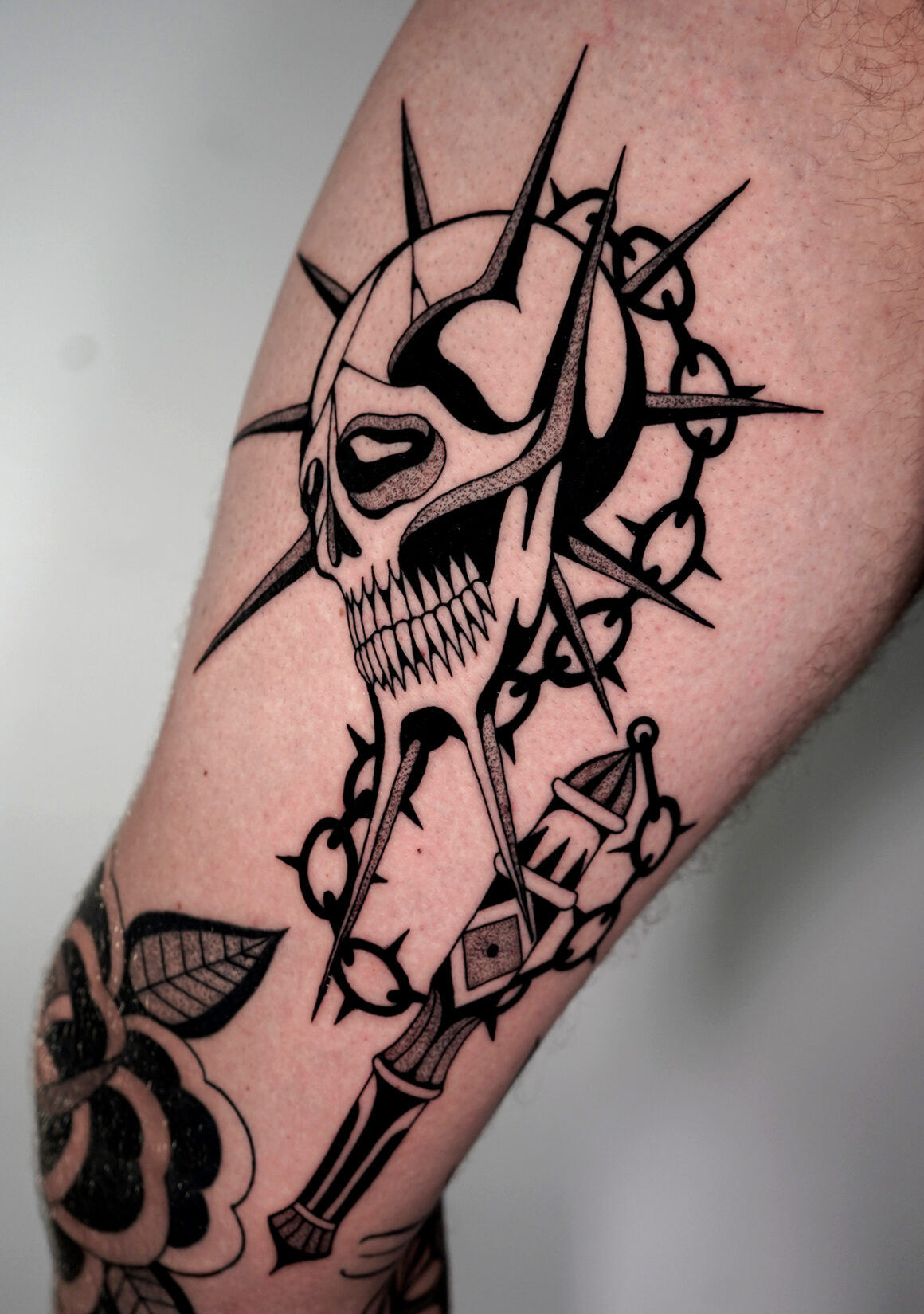 Tattoo by Marco Gruschwitz, @satanischepferde
