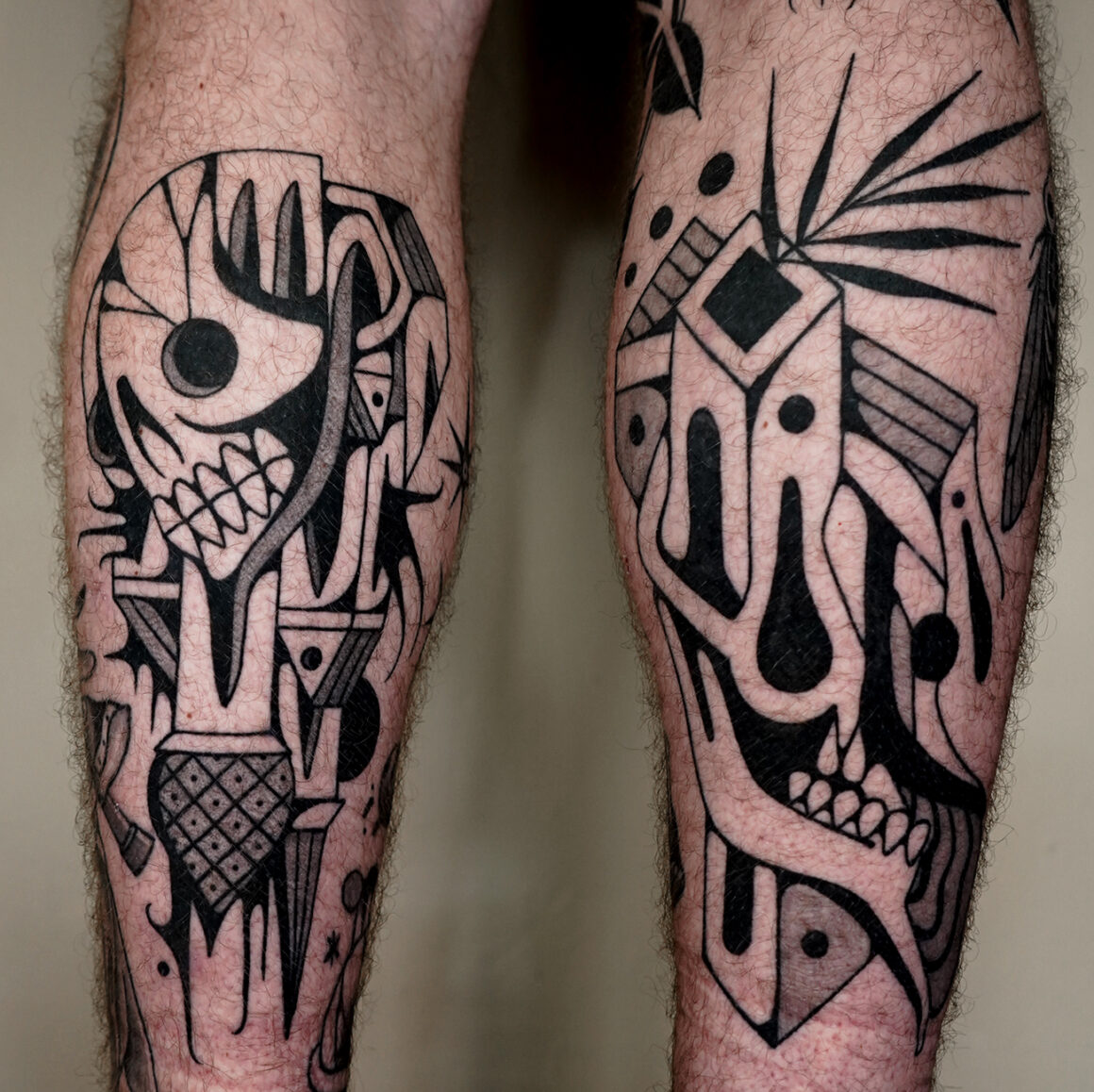 Tattoo by Marco Gruschwitz, @satanischepferde