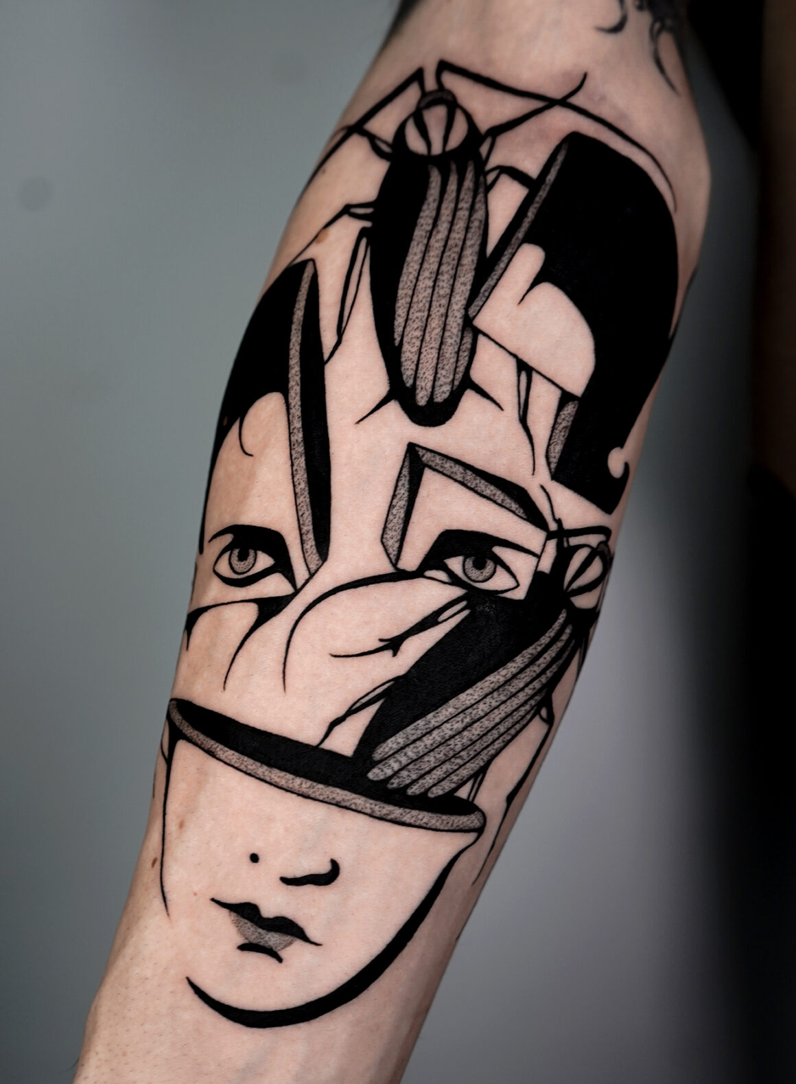 Tattoo by Marco Gruschwitz, @satanischepferde