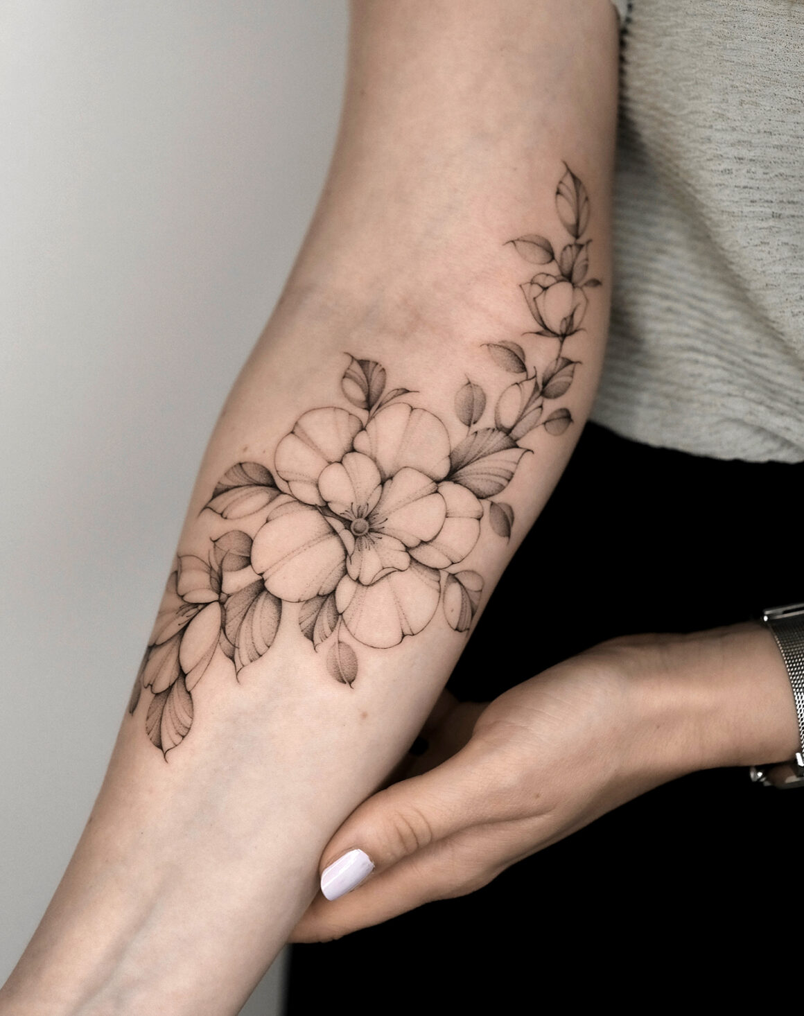 Tattoo by Asia Teraeva, @asya.tattoo