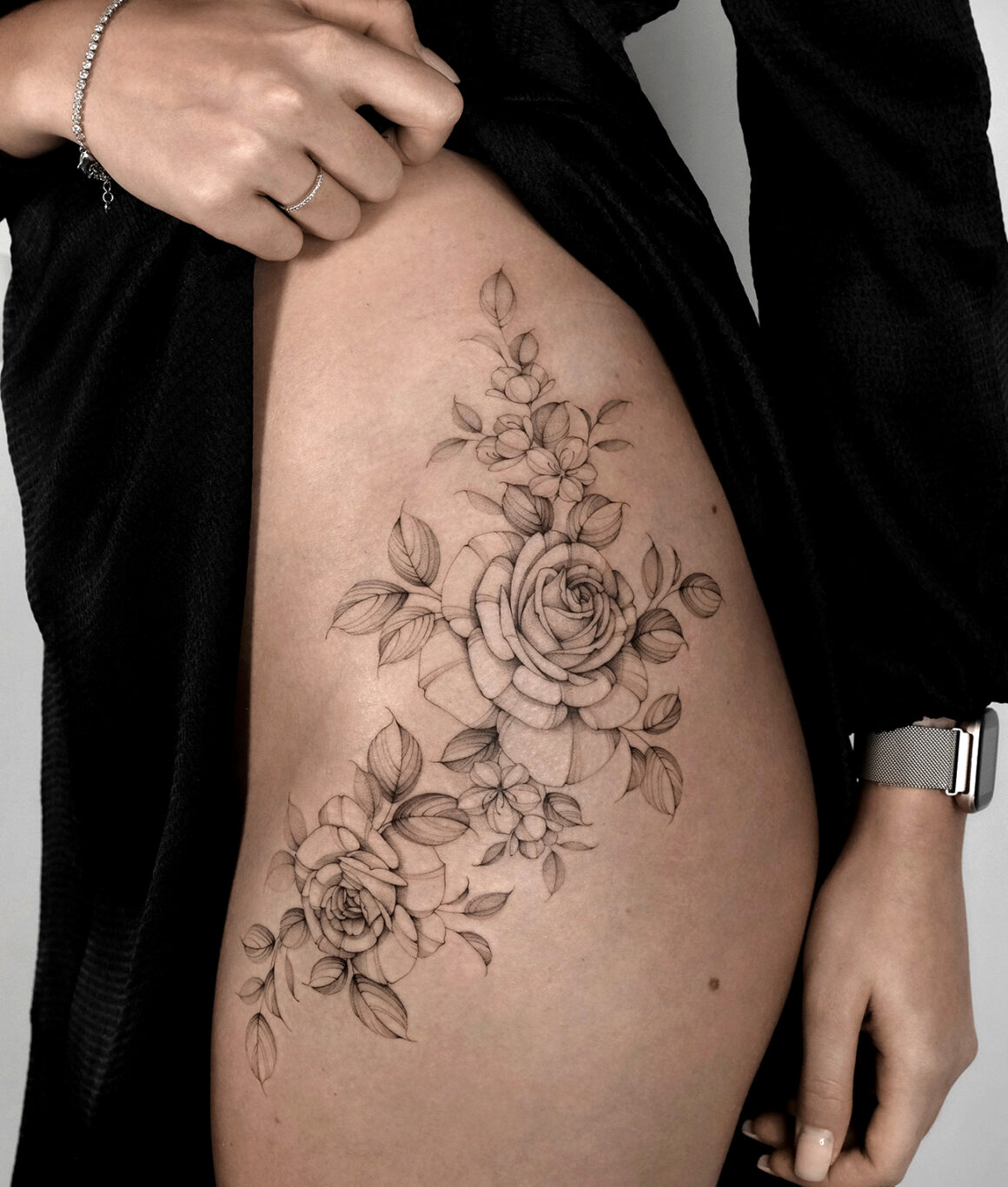 Tattoo by Asia Teraeva, @asya.tattoo