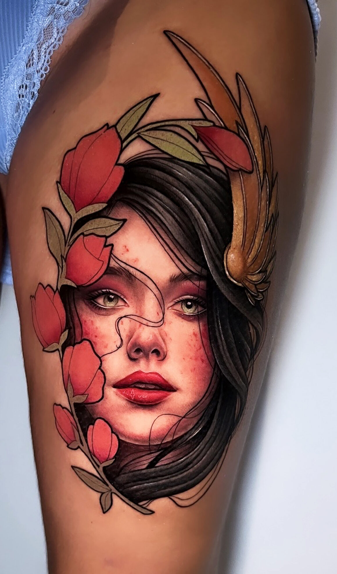 Tattoo by Bintou, @bintou