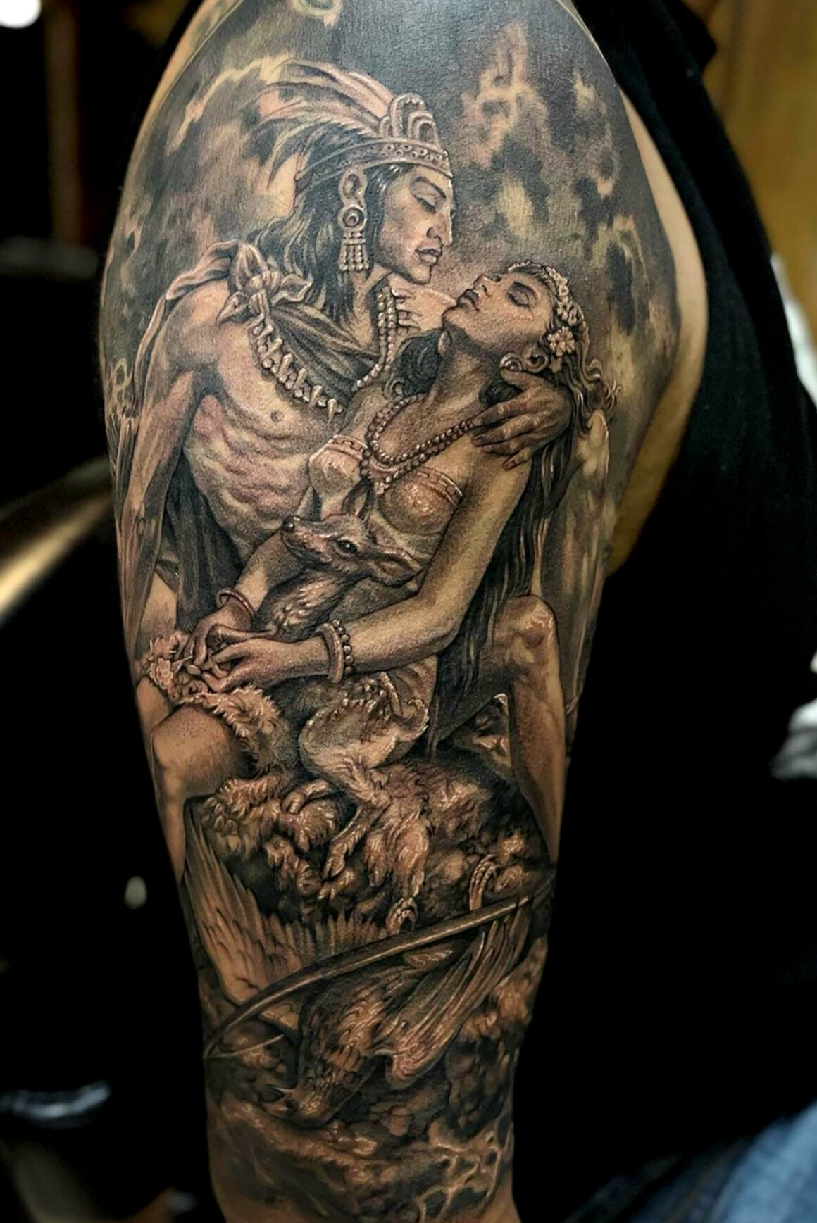 Tattoo by Jose Lopez, @joselopez_lowridertattoo