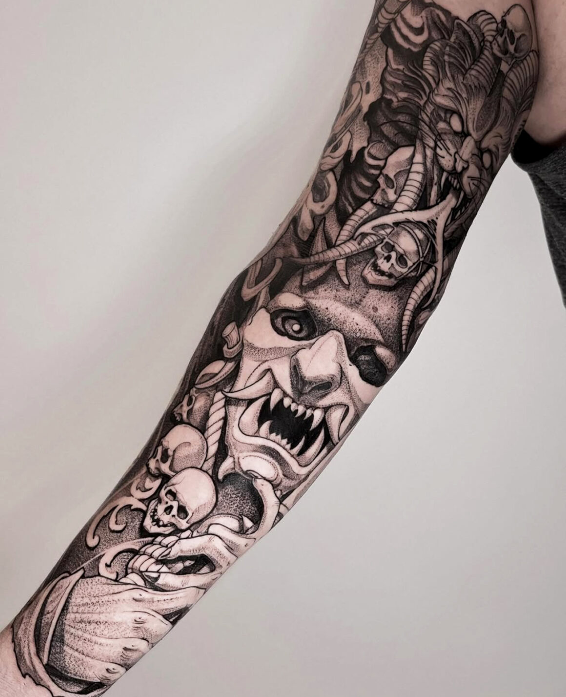 Tattoo by Klim Shakhnin, @kimshakhnin