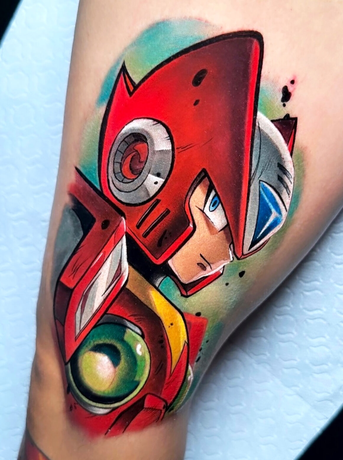 Tattoo by M Ivan Flores, @kainskellington