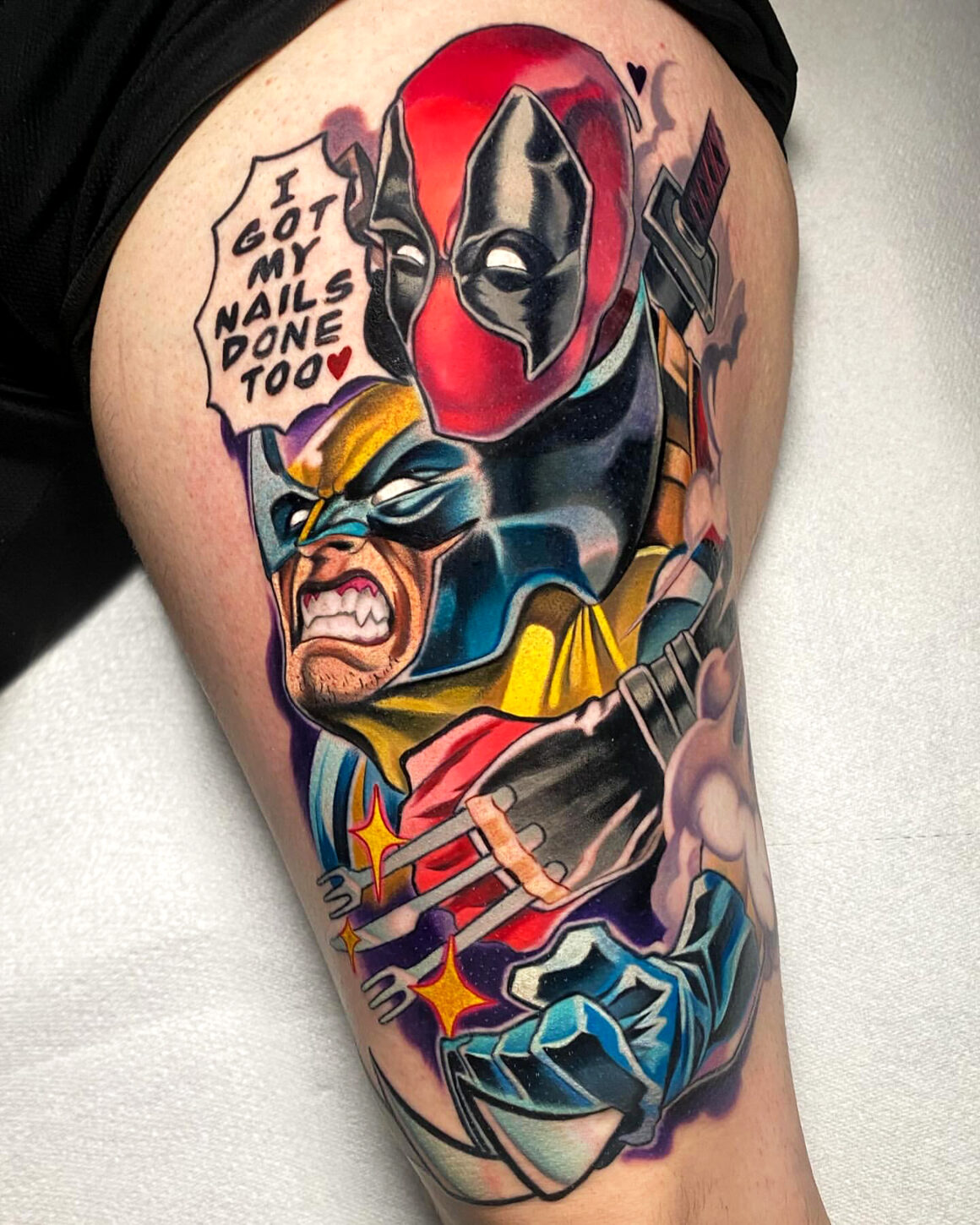 Tattoo by Matthew Larkin, @matsy__