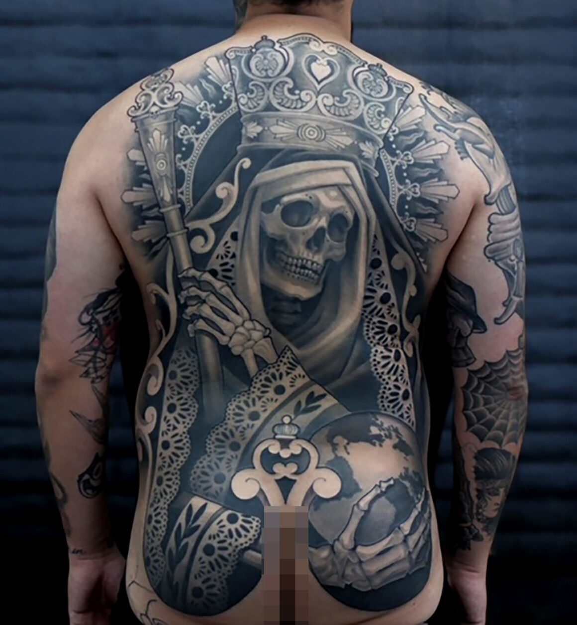 Tattoo by Michael J Kelly, @michaeljtattoos