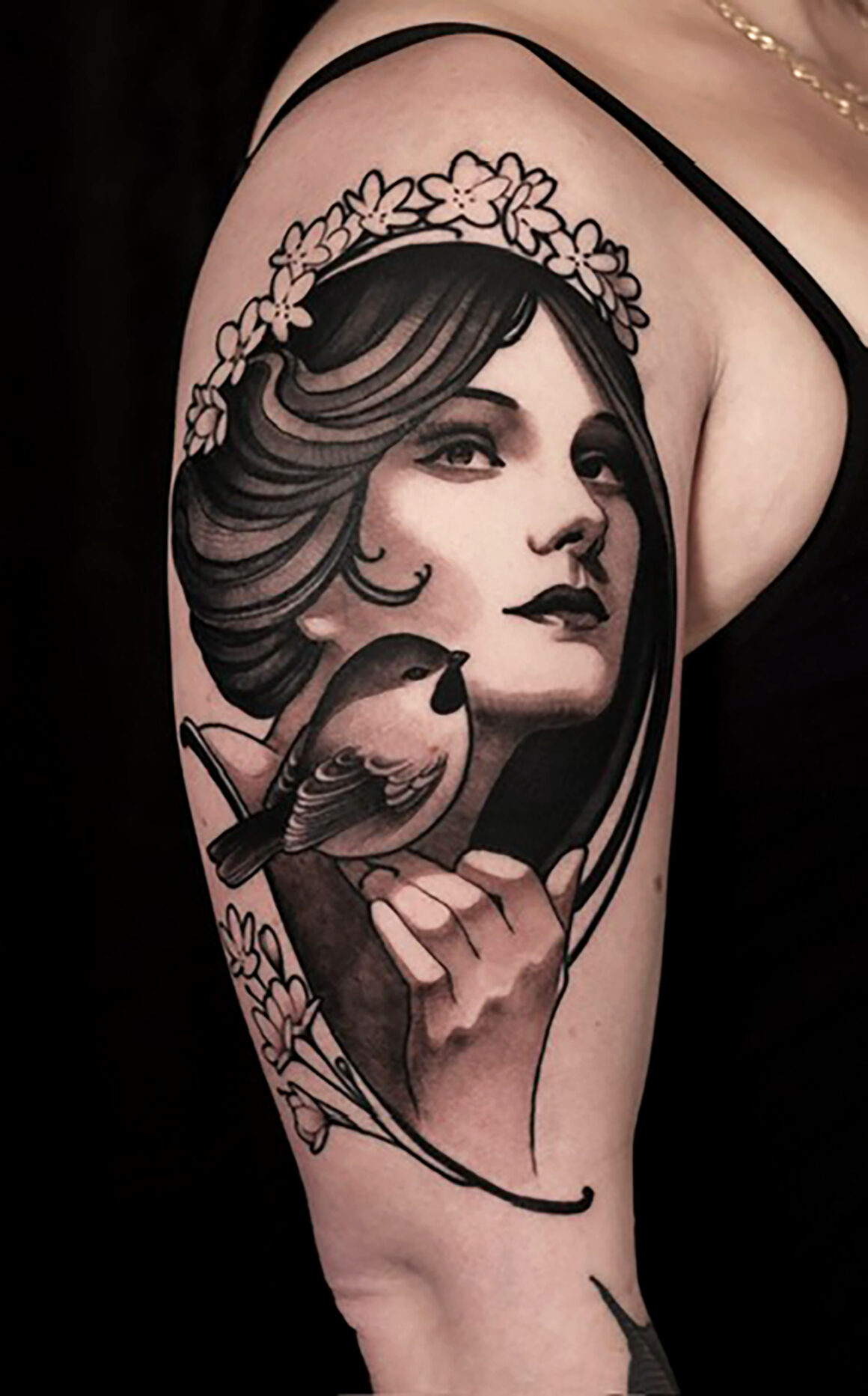 Tattoo by Michael J Kelly, @michaeljtattoos