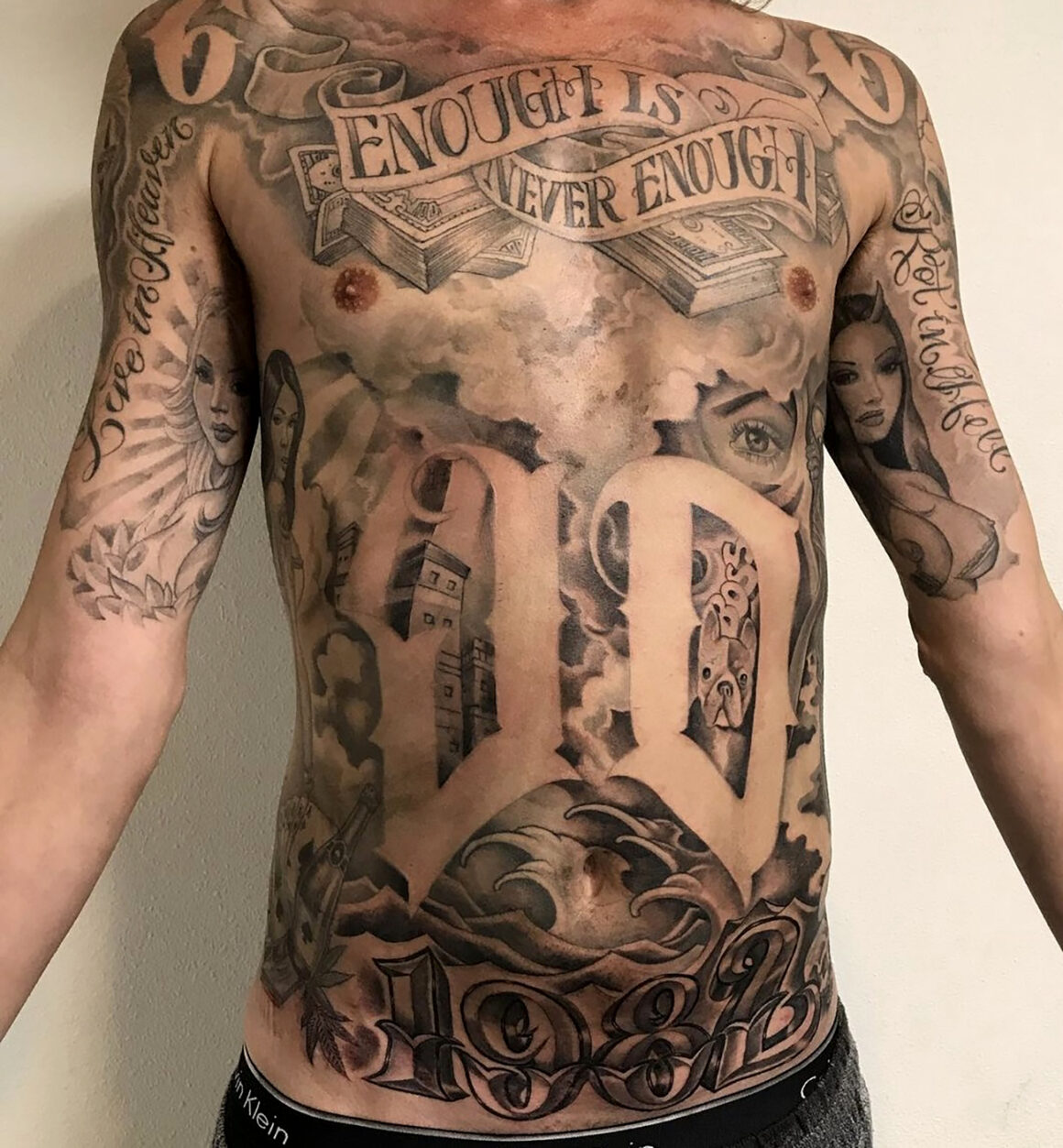 Tattoo by Mister Cartoon, @misterctoons
