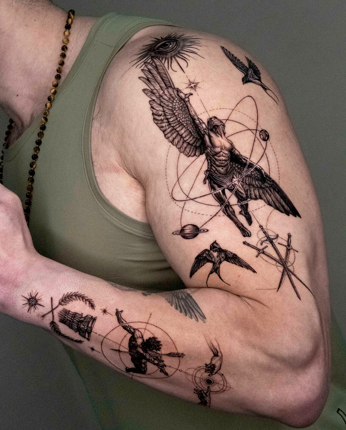 Tattoo by Youn Gi Cho, @ygtattoos