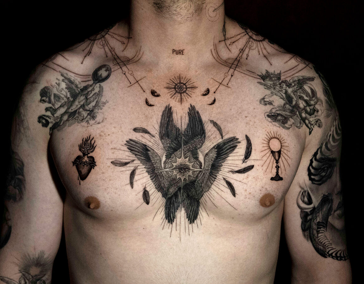 Tattoo by Youn Gi Cho, @ygtattoos