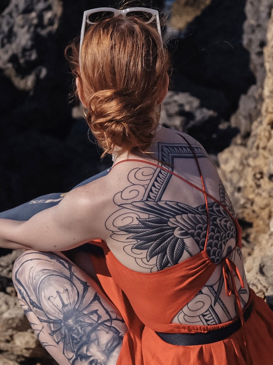 Tattoo model Julia Yukler Boo, @yukler_boo