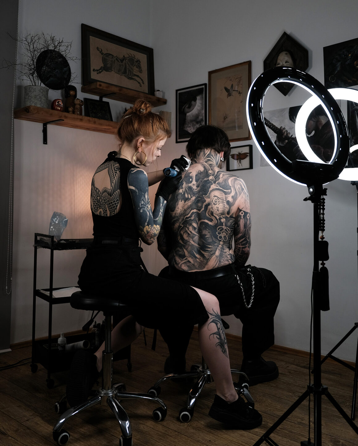 Tattoo model Julia Yukler Boo, @yukler_boo