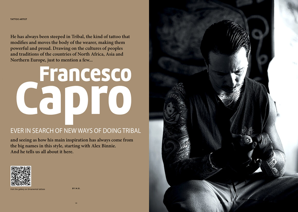 The new tribal of British Francesco Capro