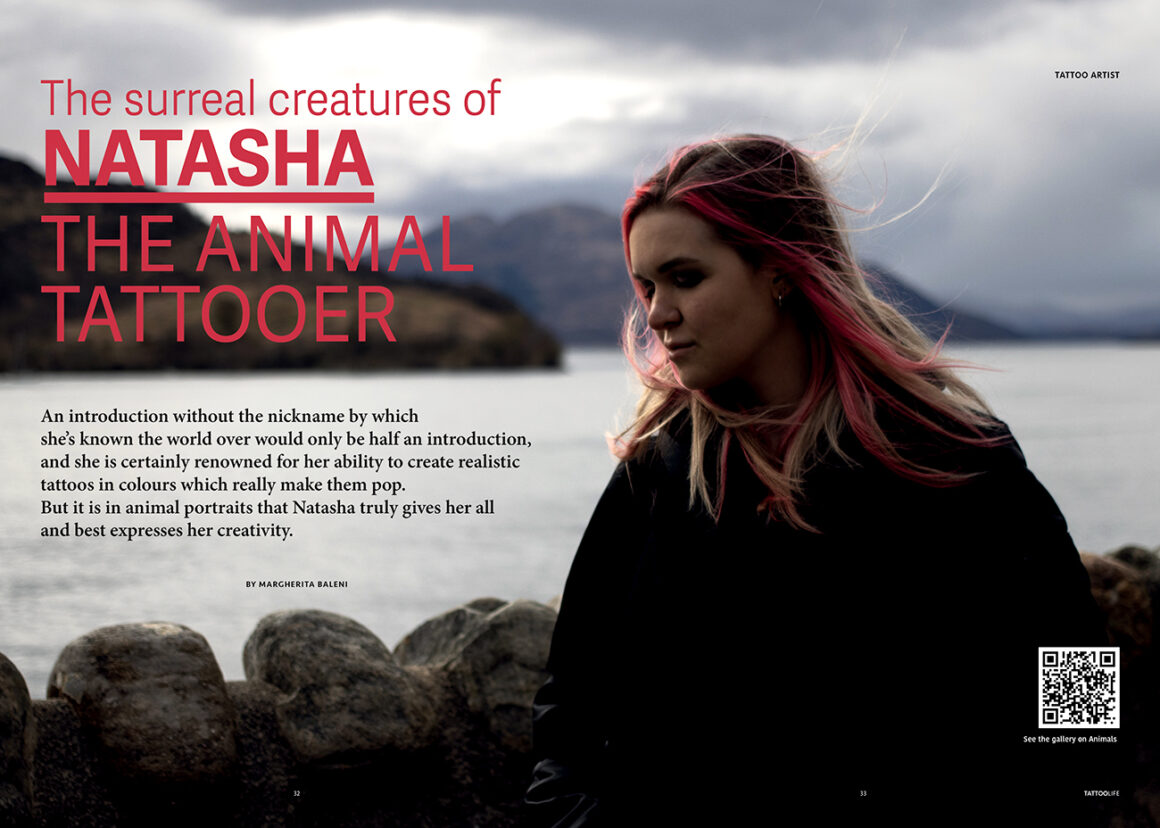The surreal creatures of Natasha, the Animal Tattooer