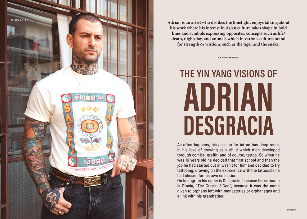 The Ying Yang visions of Adrian Desgracia