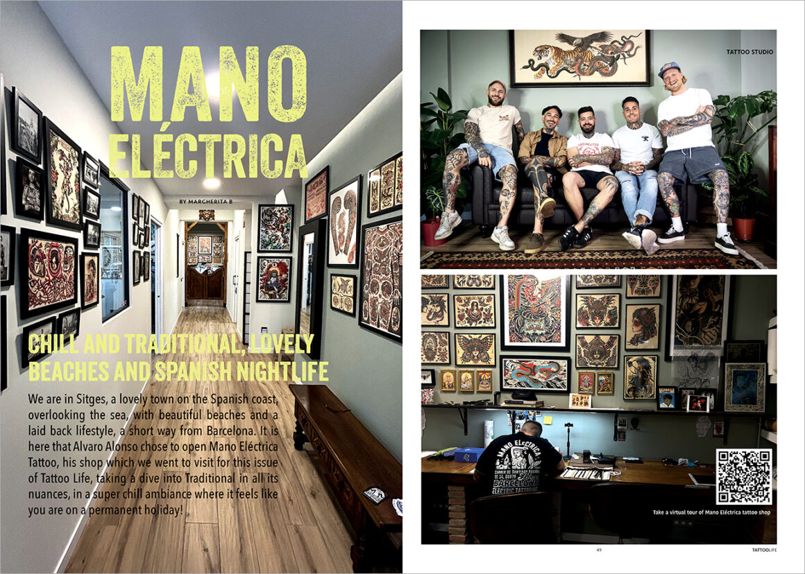 Welcome to the Spanish Mano Eléctrica tattoo